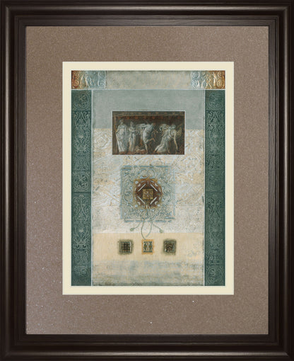 Romanesque I By Douglas - Framed Print Wall Art - Light Brown