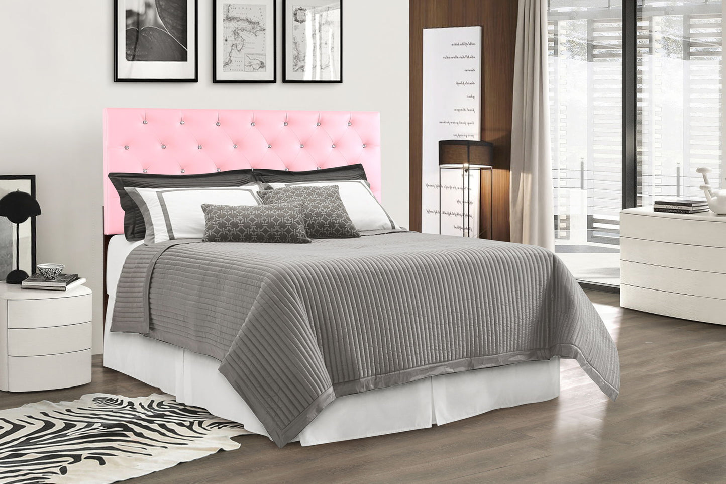 Panel Headboard & Button Tufting