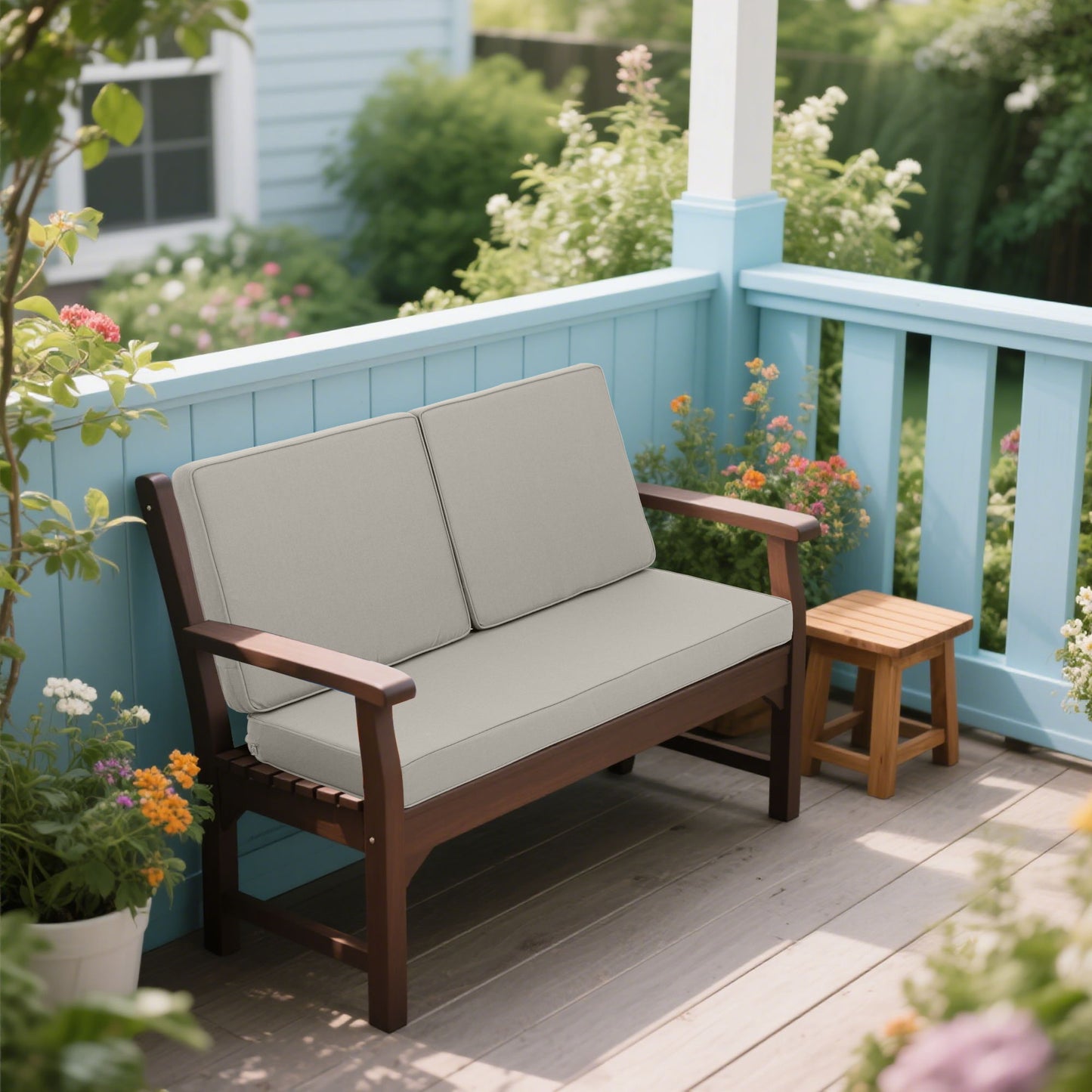 Deep Seat Waterproof Replacement Patio Chair Cushions For Patio Furniture