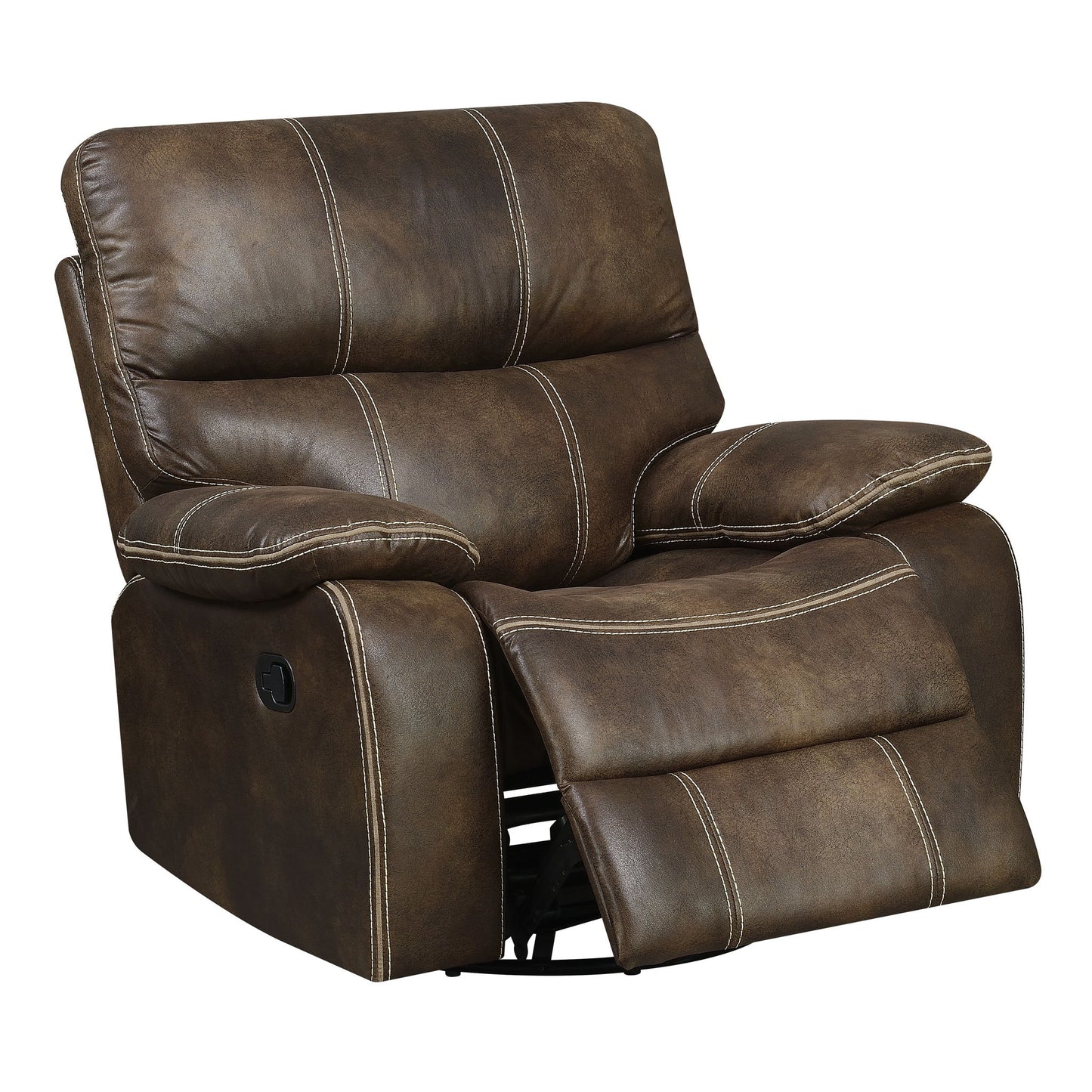 Rustic Swivel Gliding Recliner