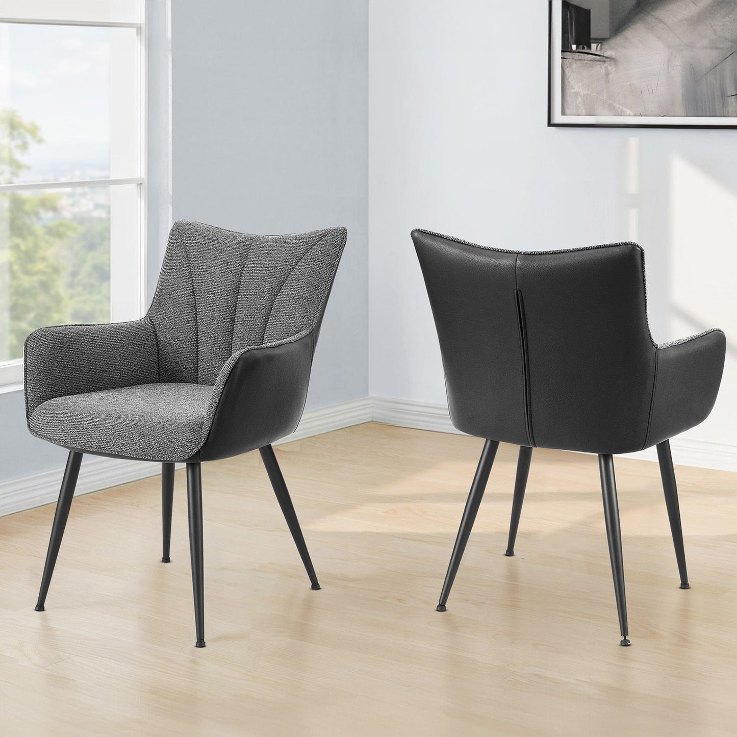 Upholstered Side Dining Chair (Set of 2)
