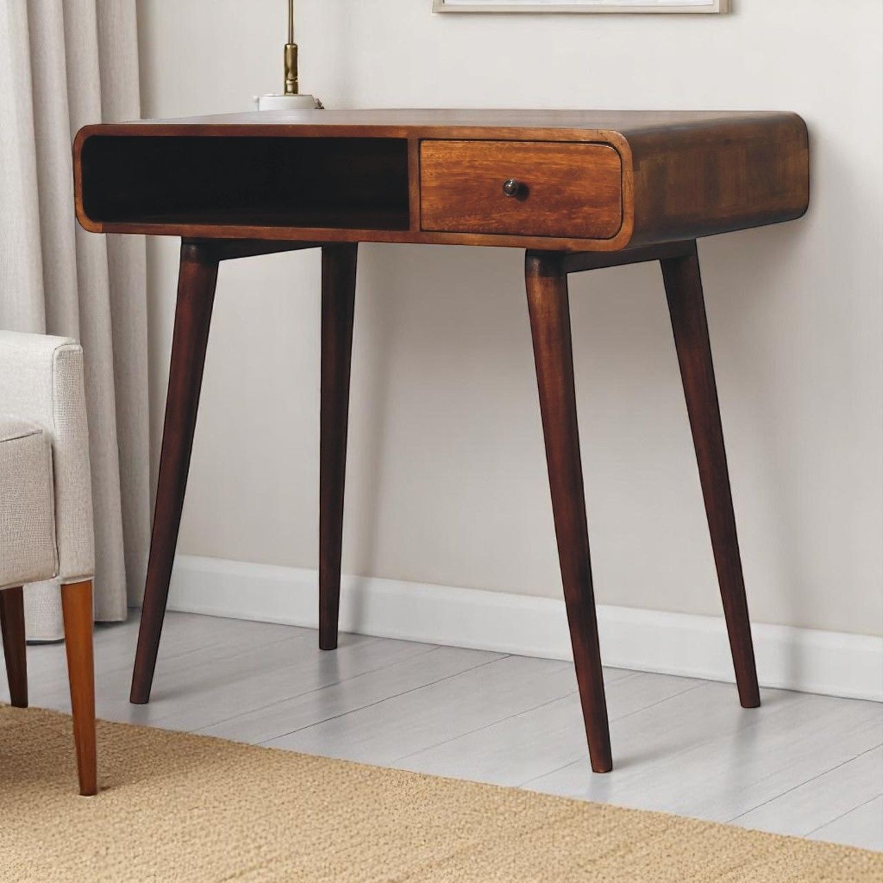 Curved Writing Desk