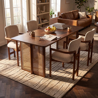 5 Piece Indoor Dining Set, Table & 4 Chairs