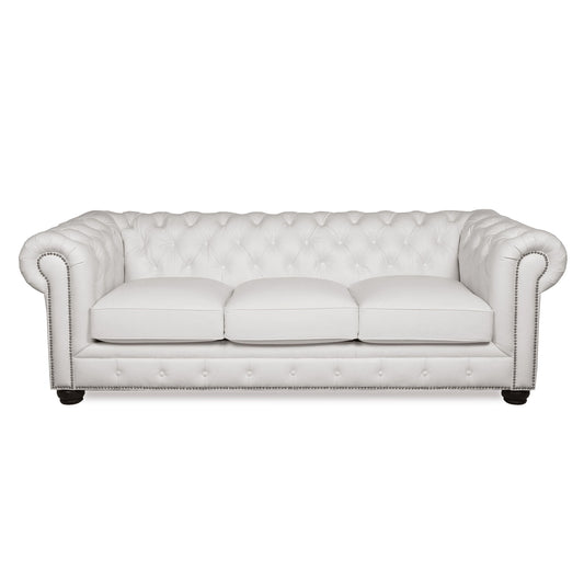 Traditional Tufted Chesterfield Nailhead Sofa