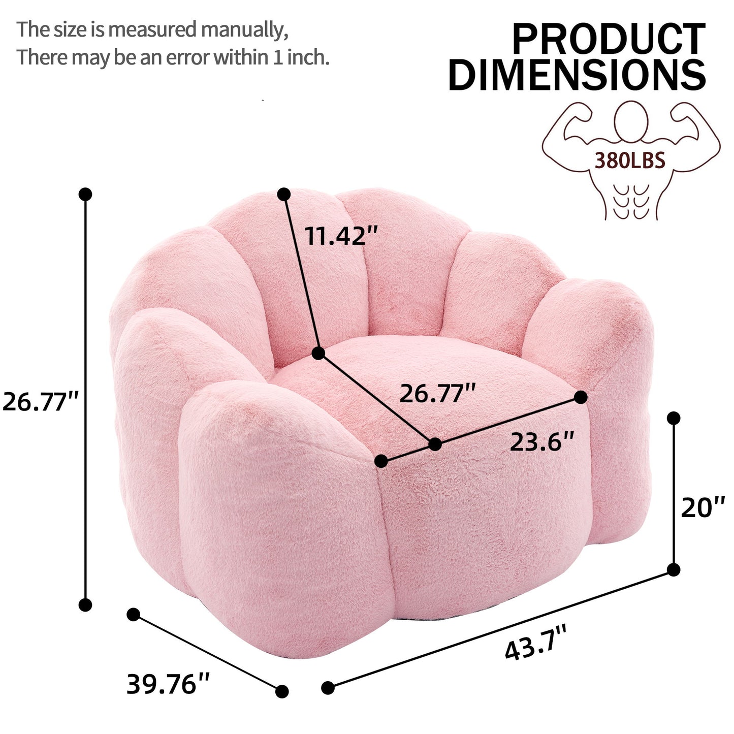 Lotus Style Compression Sofa With Pull Ring