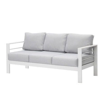 All-Weather Patio Sofa & Cushions, 3 Seat Outdoor Couch