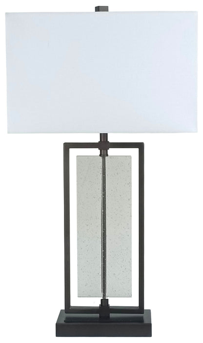 Stillwater Frame - 30 X 17 - Metal Table Lamp (Set of 2) - Gray Slate