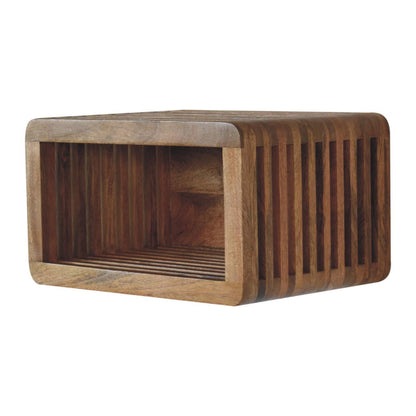 Soba - Wall Mounted Bedside Table - Beige