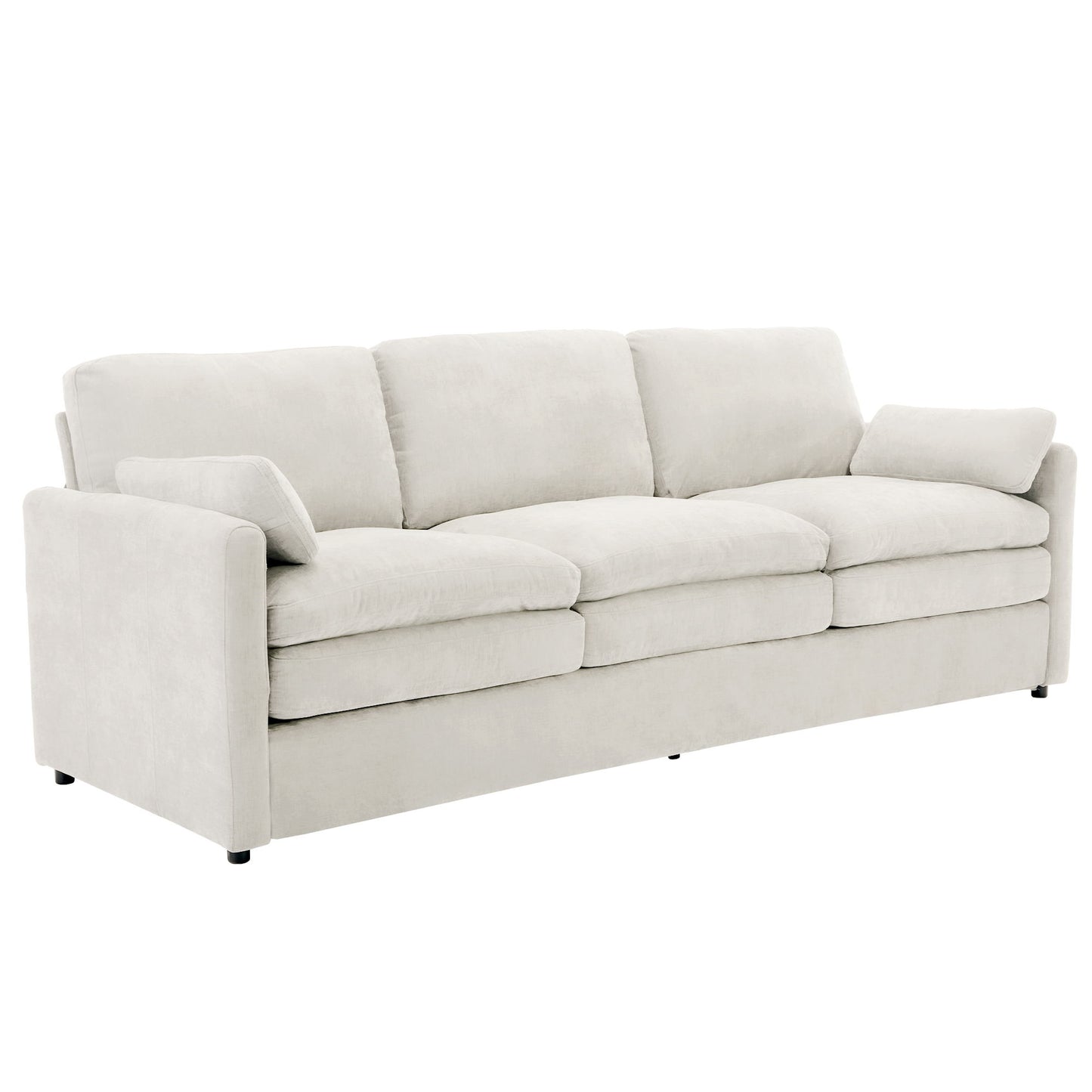 Cozy Upholstered 3 Seater Sofa Cushion For Living Room