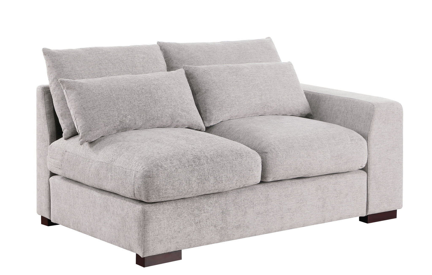 Tatman - Sectional With 2 Ottomans