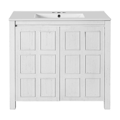 Bathroom Vanity Organizer With Sink, Combo Cabinet Set, Bathroom Storage Cabinet