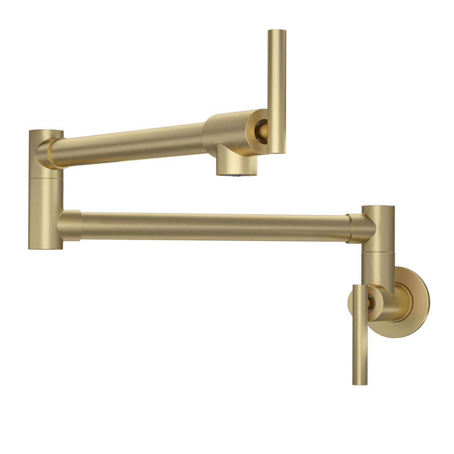 Modern Design Wall Mount Pot Filler Faucet Folding Stretchable