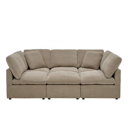 Modular Cloud Sofa, Freely Configurable Corner