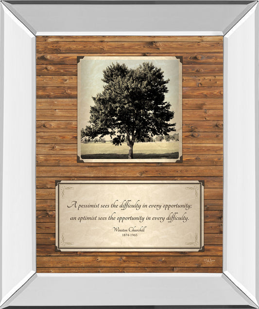 Opportunity By John Jones - Framed Print Wall Art - Light Brown