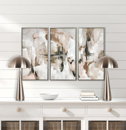 "Brass Taper" Metal Table Lamp (Set of 2) - Antique Brass