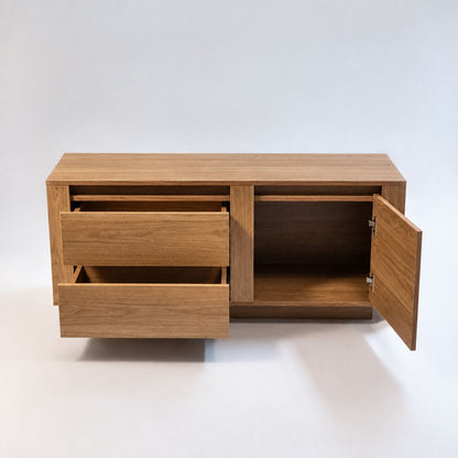 TV Stand For TVs Up To 50" With 1 Door And 2 Drawers