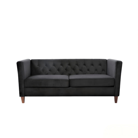 Button Tufted 3 Seater Sofa For Living Room