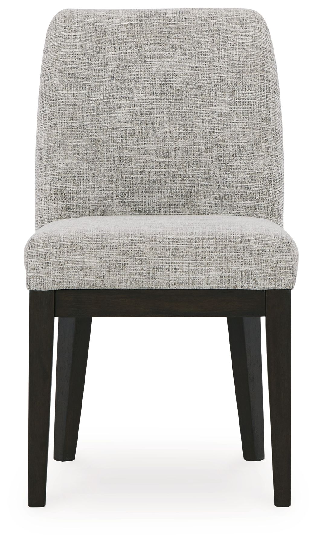 Burkhaus - Dining UPH Side Chair (Set of 2) - Beige / Dark Brown