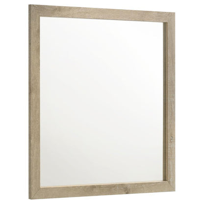 Oakglen - Dresser Mirror - Weathered Oak