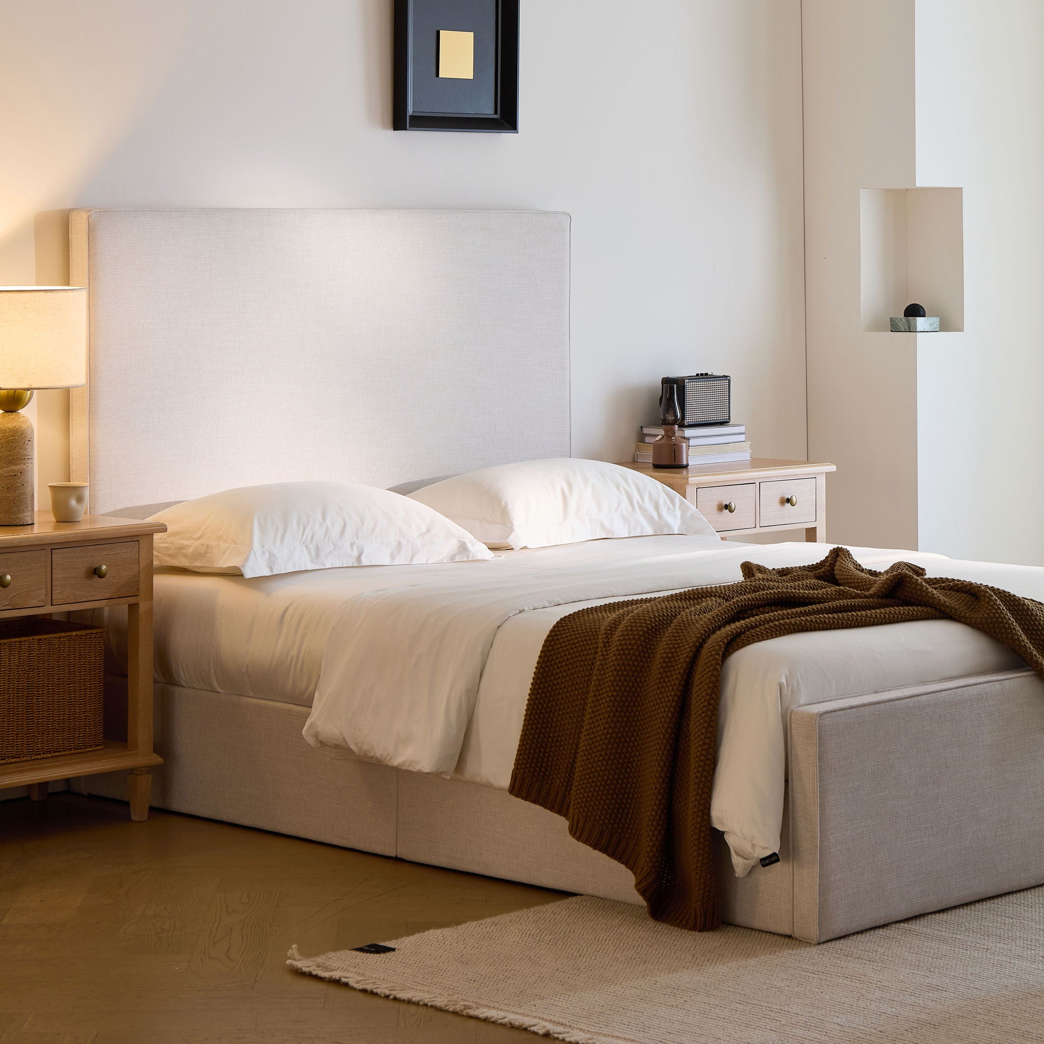 VIP Furniture Lucas Headboard Upholstered Bed