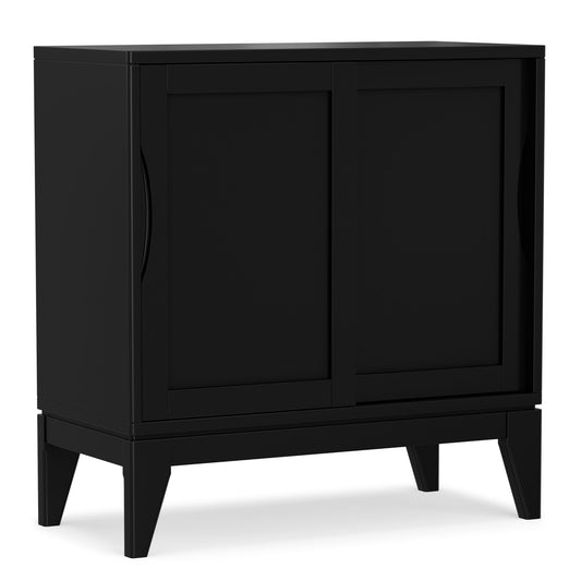 Harper - Low Storage Cabinet - Black