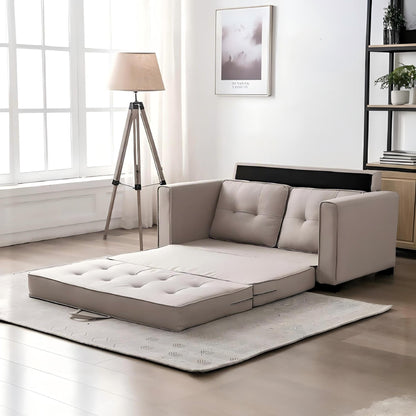 Upholstered Pull Out Sleeper Loveseat