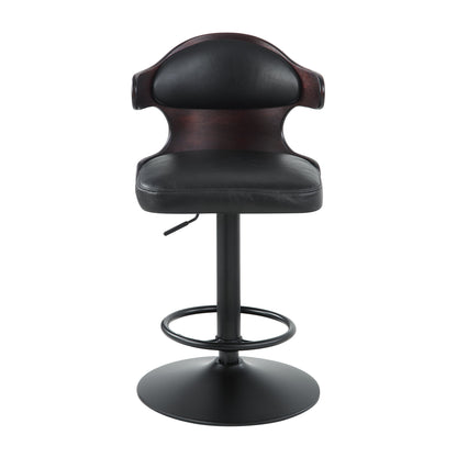 Saby - Adjustable Stool With Swivel - Charcoal