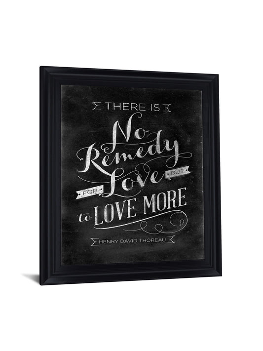 Chalk Wisdom - 28" x 34" Framed Wall Art - Black