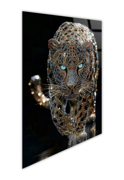 Starlit Sovereign II Tempered Glass With Foil & Rhinestones - Black / Gold