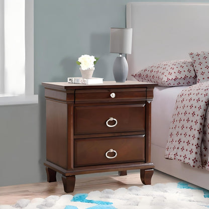 Triton - Nightstand - Cappuccino