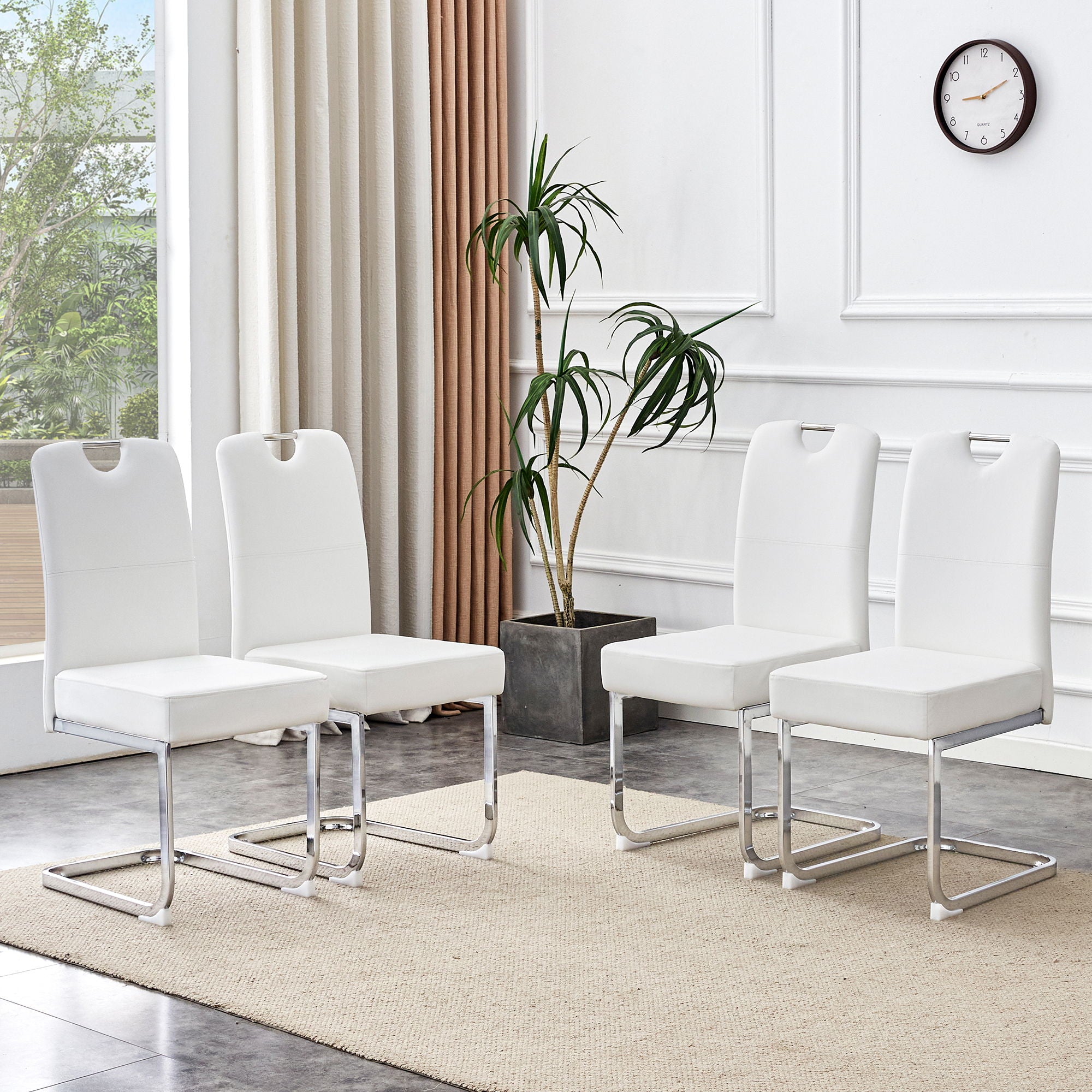 Coaster Dining Chairs With Built In Spring Packages & Ergonomic Design - Thumbnail 4