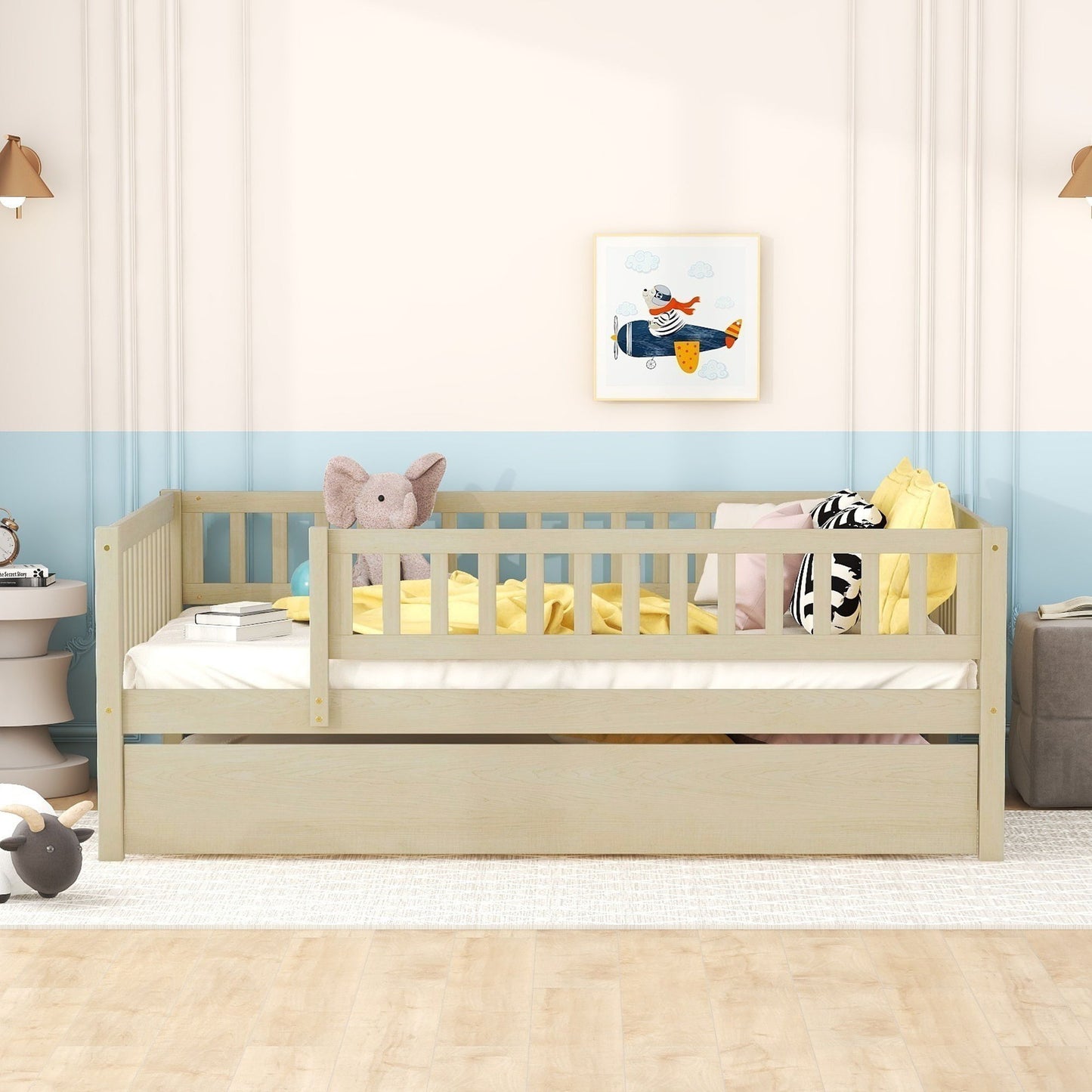 Multi Functional Wooden Daybed Bed