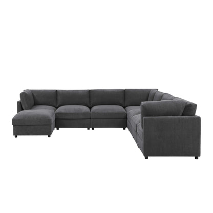 Modern Reversible Modular Sectional