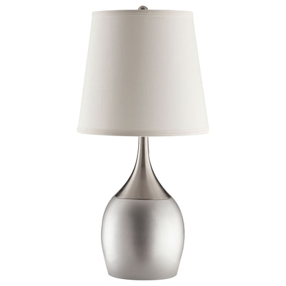 Droplet Empire - Shade Urn Table Lamp (Set of 2) - Silver