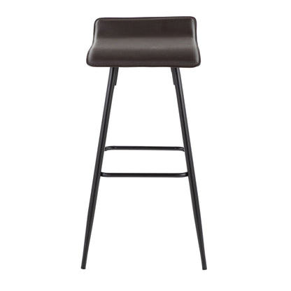 Ale - Contemporary Fixed-Height Bar Stool (Set of 2)