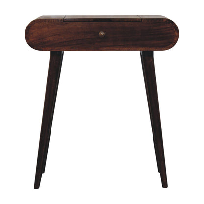 Mini Dressing Table With Foldable Mirror