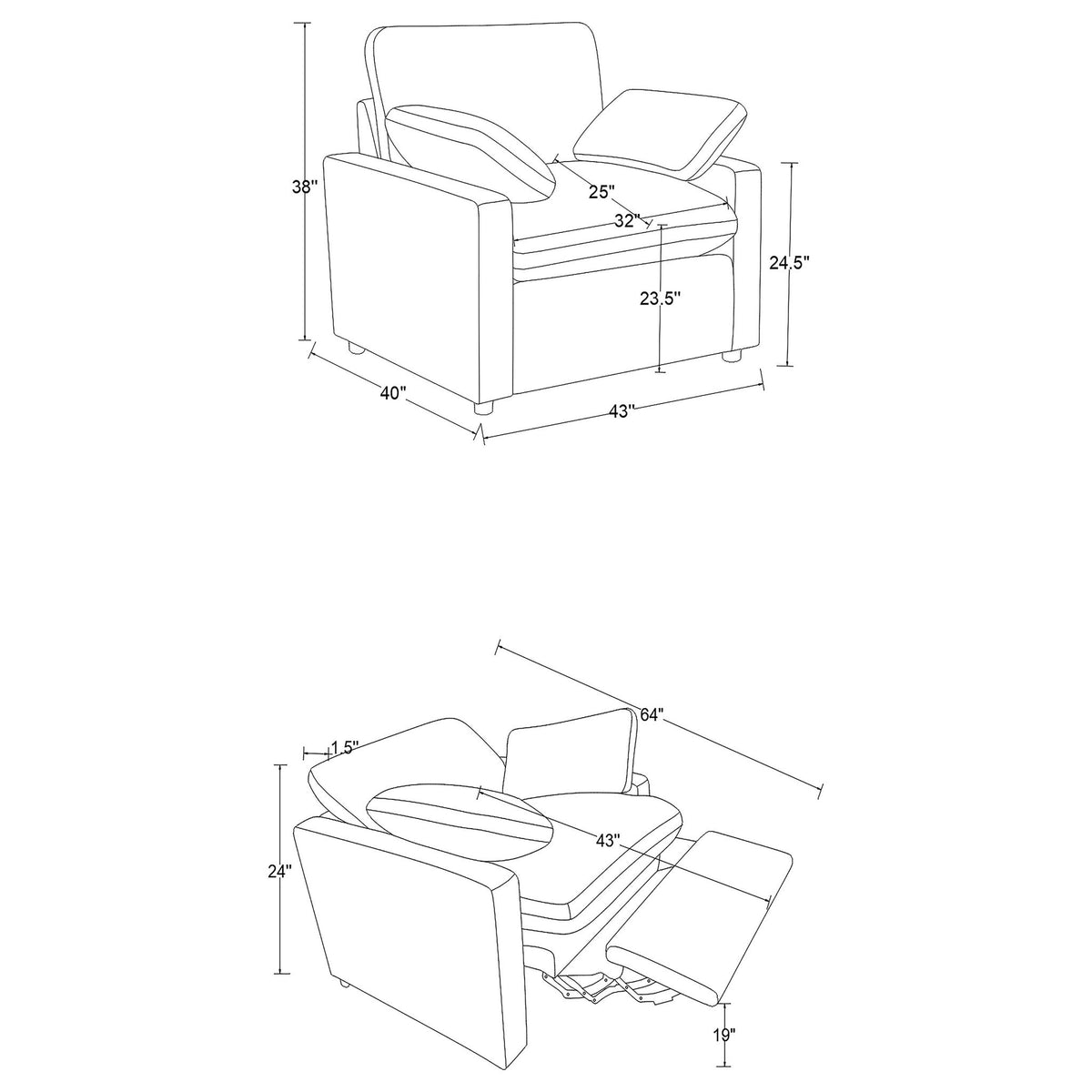 Hollander - Power Recliner