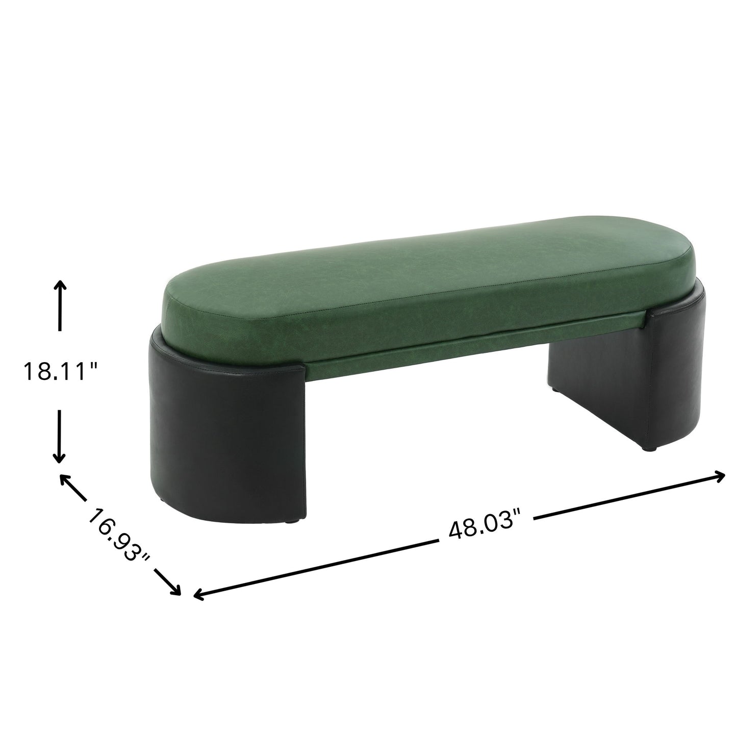 Upholstered Indoor Dining Bench