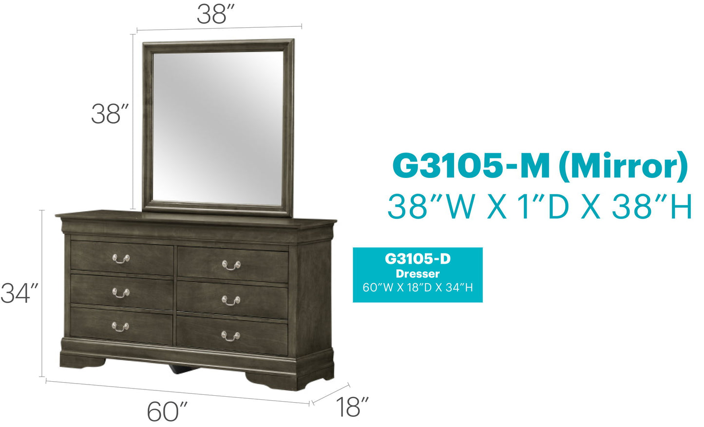 Elegant Traditional Storage Dresser