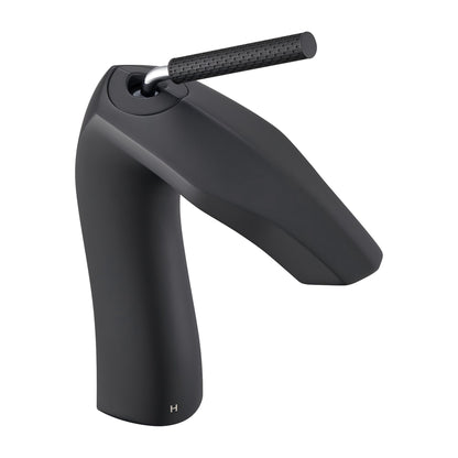 Contemporary Single Handle Lavatory Basin Sink Faucet Brass