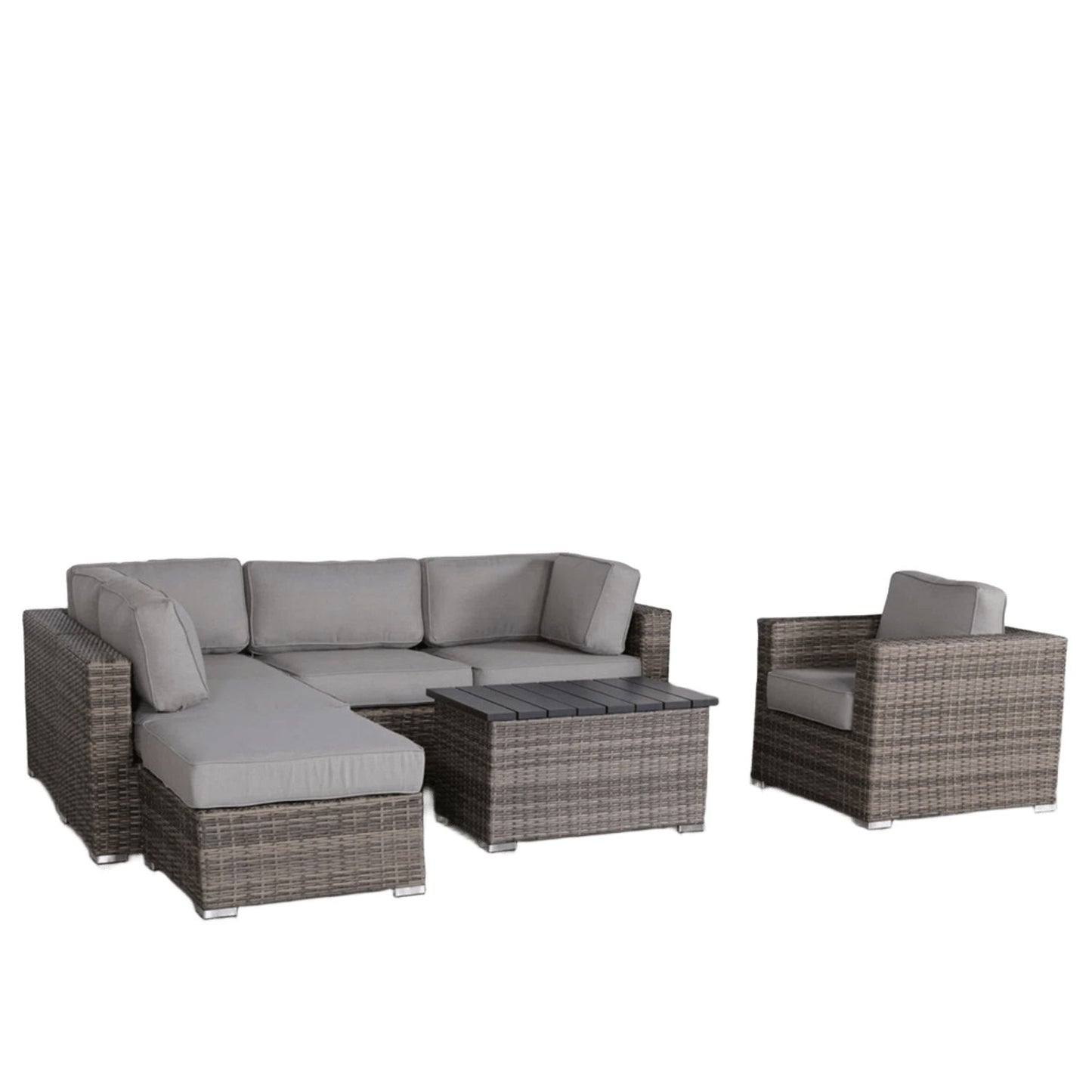 Stylish Entertainment Sectional Set, Outdoor Living