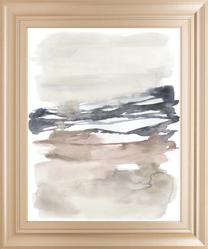 22x26 Tiered Horizon Line I By Jennifer Goldberger - Beige