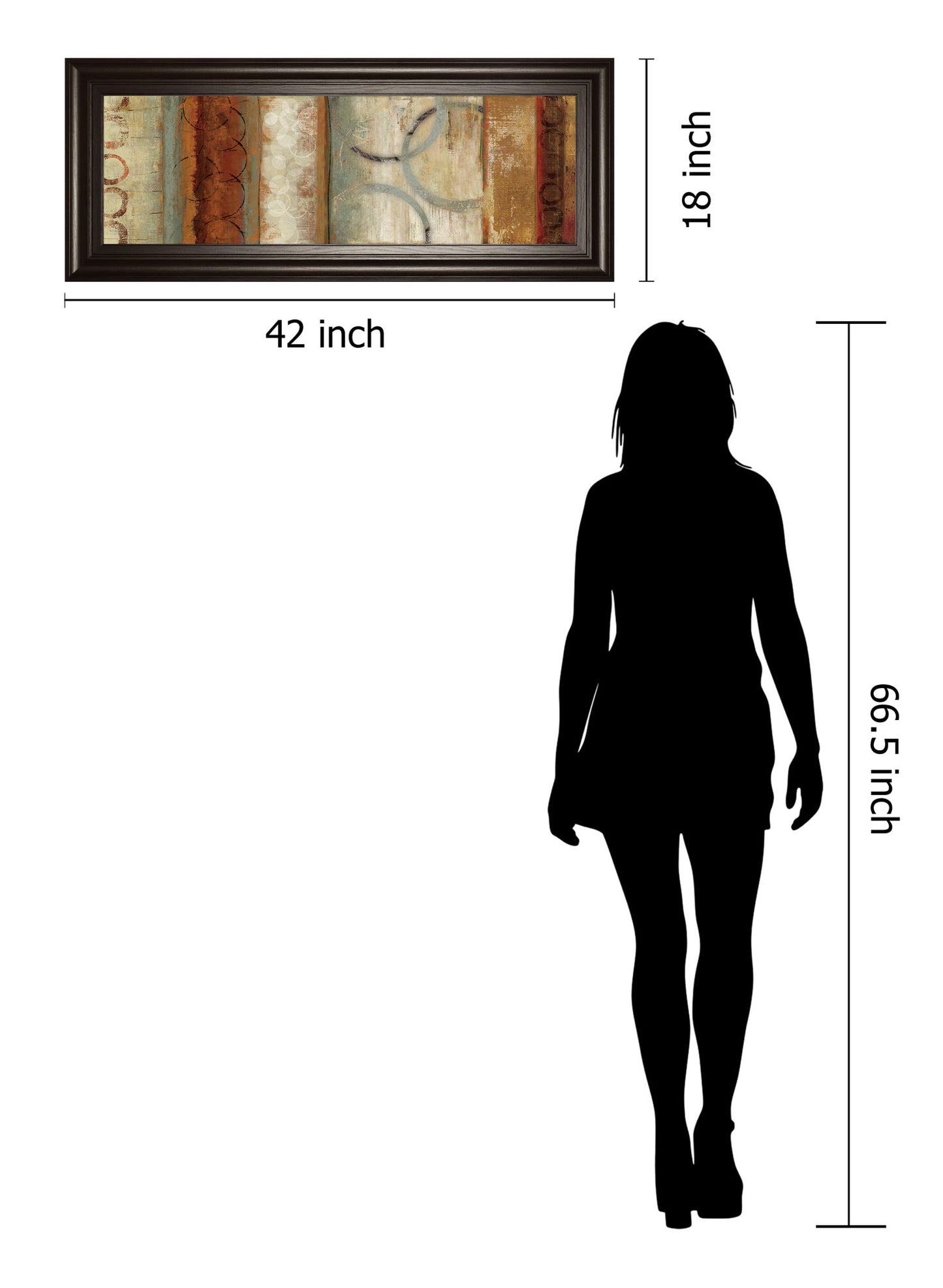 Juncture Il By Tom Reeves - Framed Print Wall Art - Light Brown
