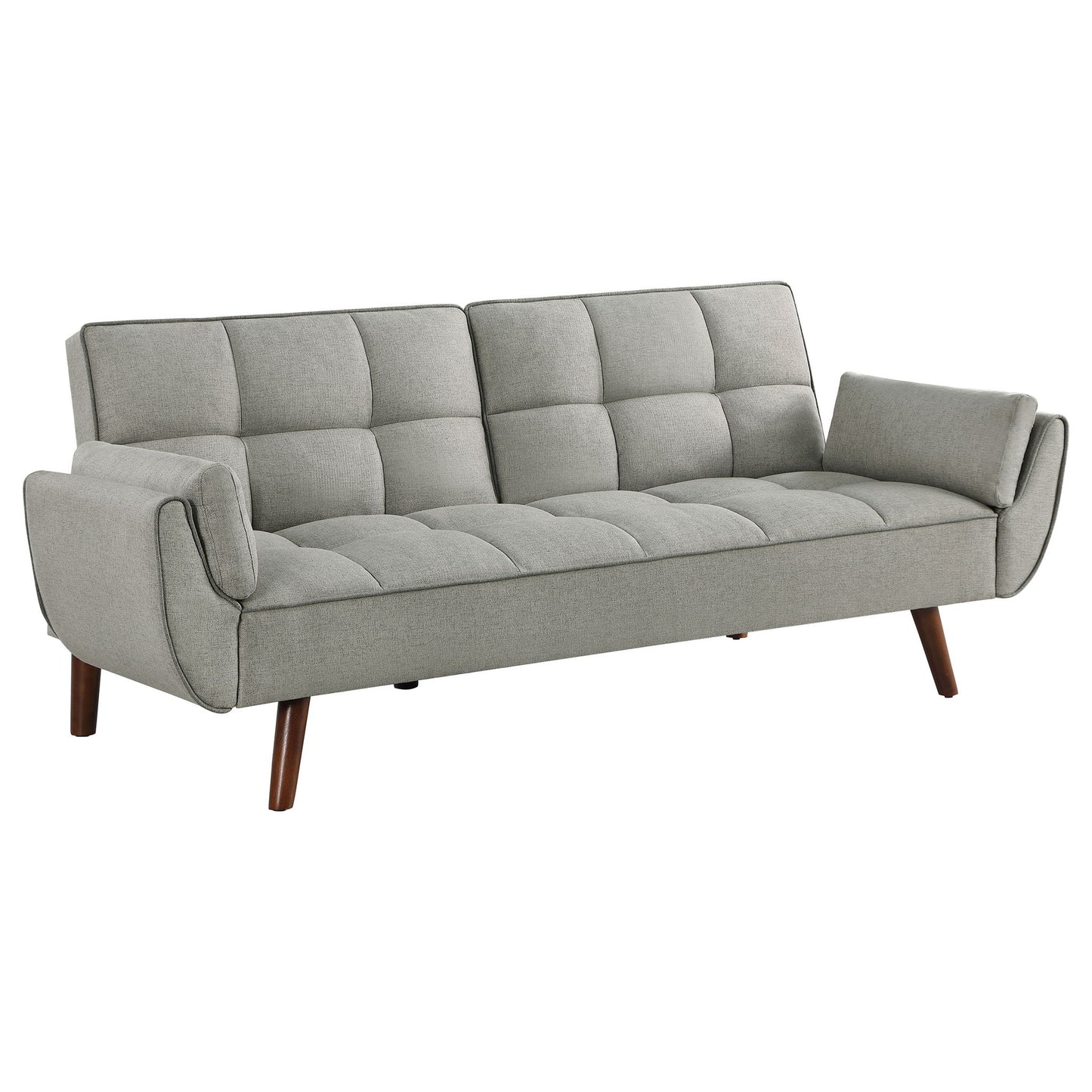 Caufield - Tufted Convertible Sofa Bed Upholstered - Gray