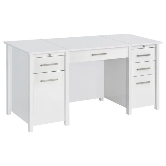 Rayna - 4 Drawer Office Desk With Lift-Top