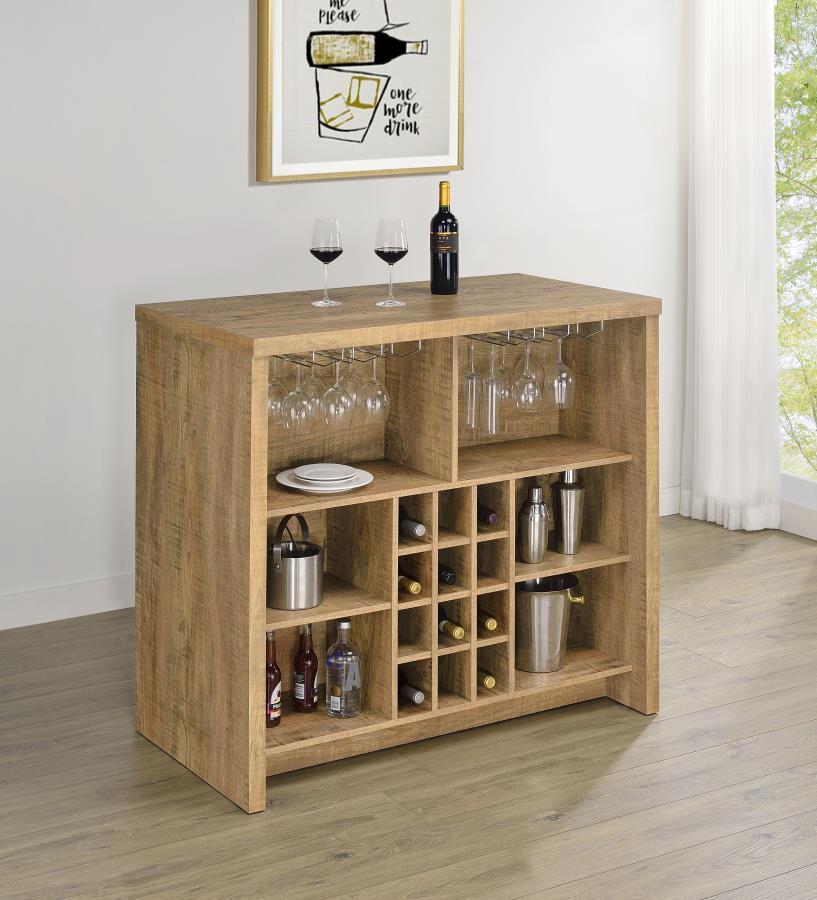 Topanga - Engineered Wood Freestanding Home Bar