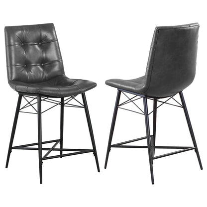 Counter Height Stools & Padded Seat (Set of 2)