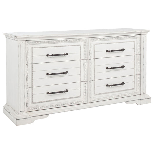6 Drawer Bedroom Dresser Cabinet - Vintage