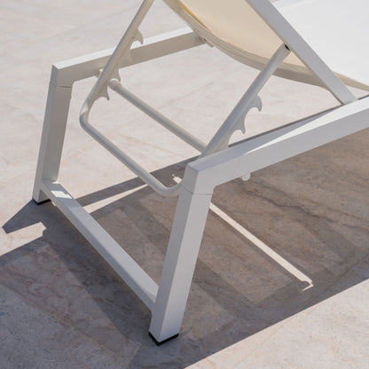 Myers - Modern Chaise Lounge Set With Adjustable Back