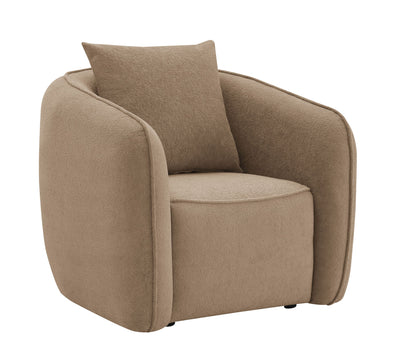 Keith - Chair With 1 Matching Color Toss Pillows